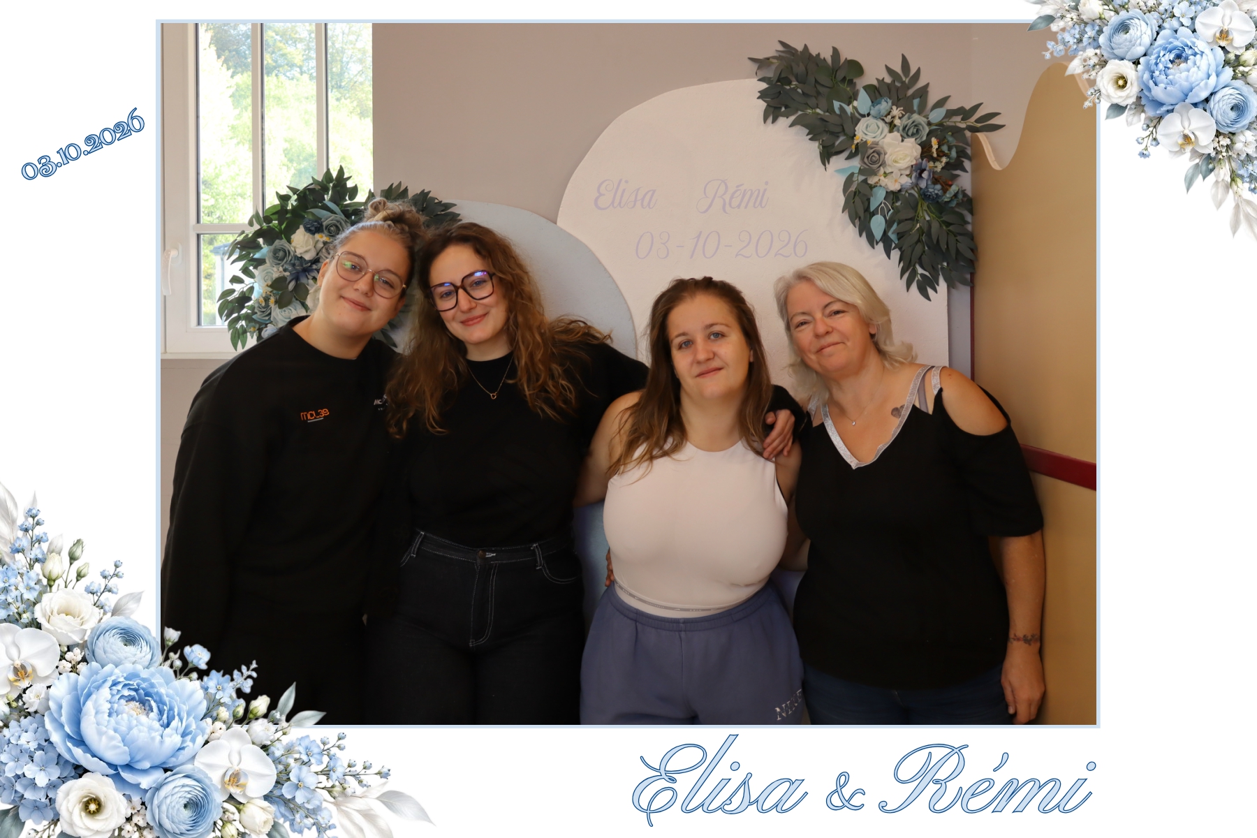 Photobooth pour le mariage d’Elisa et Rémi